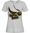 Женская футболка Golden Snitch Серый фото