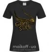 Жіноча футболка Golden Snitch Чорний фото