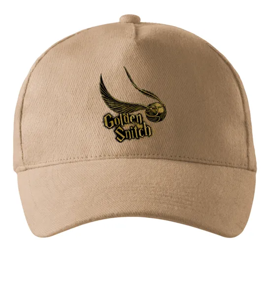 Кепка Golden Snitch Пісочний фото
