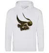 Мужская толстовка (худи) Golden Snitch Серый меланж фото