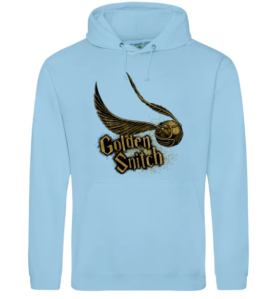 Чоловіча толстовка (худі) Golden Snitch Блакитний фото