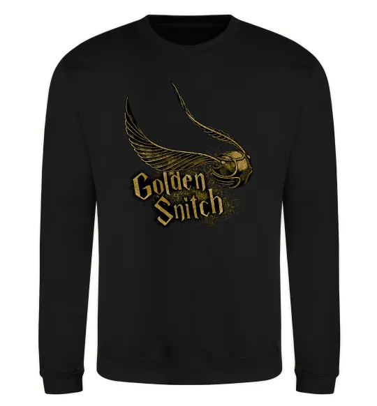 Світшот Golden Snitch Чорний фото