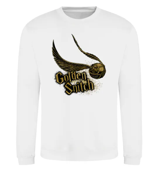 Світшот Golden Snitch Білий фото