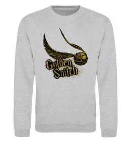 Свитшот Golden Snitch Серый меланж фото