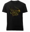 Мужская премиум футболка Golden Snitch Черный фото
