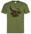 Чоловіча футболка Golden Snitch Оливковий фото