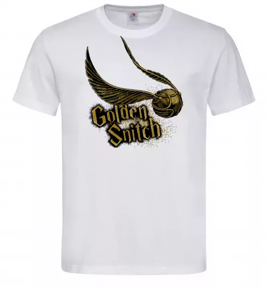 Чоловіча футболка Golden Snitch Білий фото