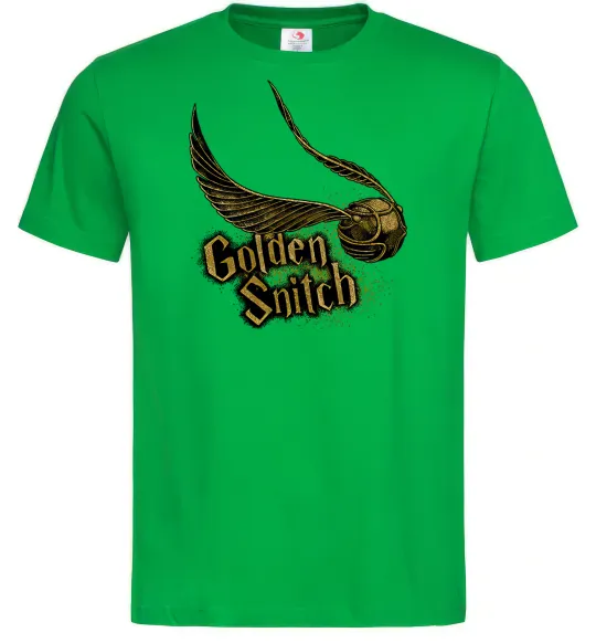 Чоловіча футболка Golden Snitch Зелений фото