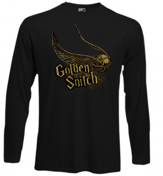 Лонгслів Golden Snitch Чорний фото