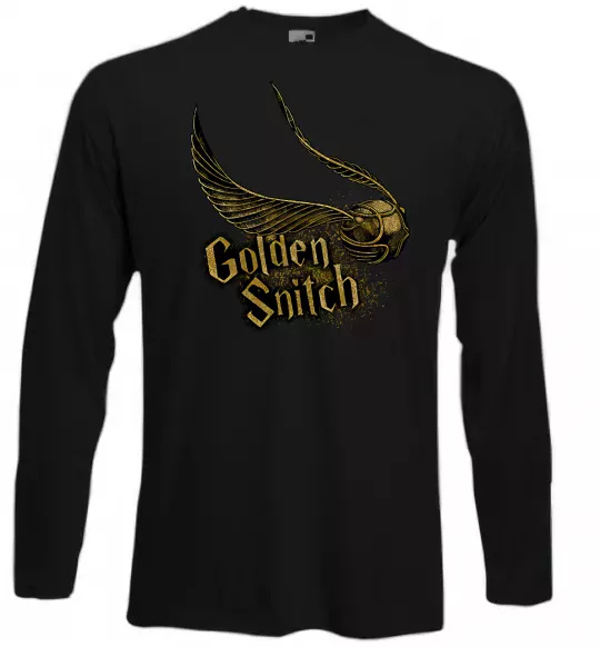 Лонгслив Golden Snitch Черный фото
