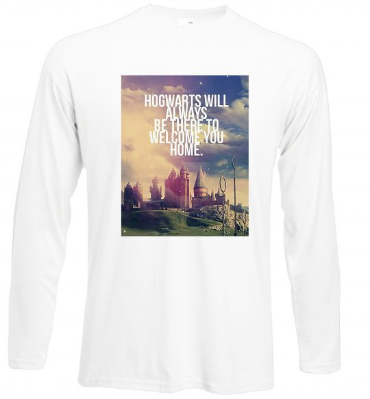 Лонгслив Hogwarts will always be there to welcome you home — купить в ...