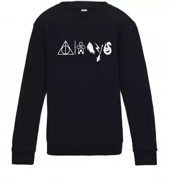 Детский Свитшот Always HP Черный фото