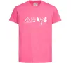 Детская футболка Always HP Ярко-розовый фото