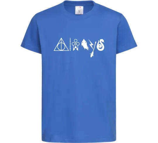 Детская футболка Always HP Ярко-синий фото