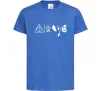 Детская футболка Always HP Ярко-синий фото