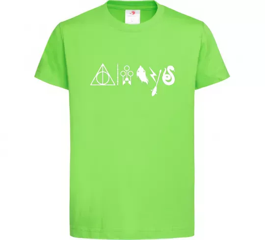 Детская футболка Always HP Лаймовый фото