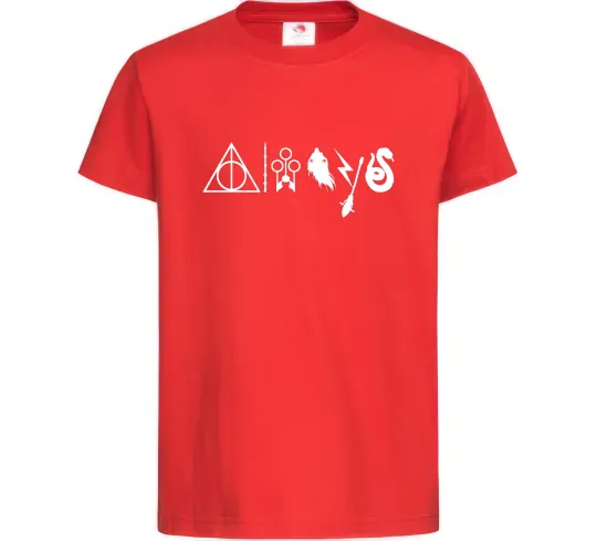 Детская футболка Always HP Красный фото