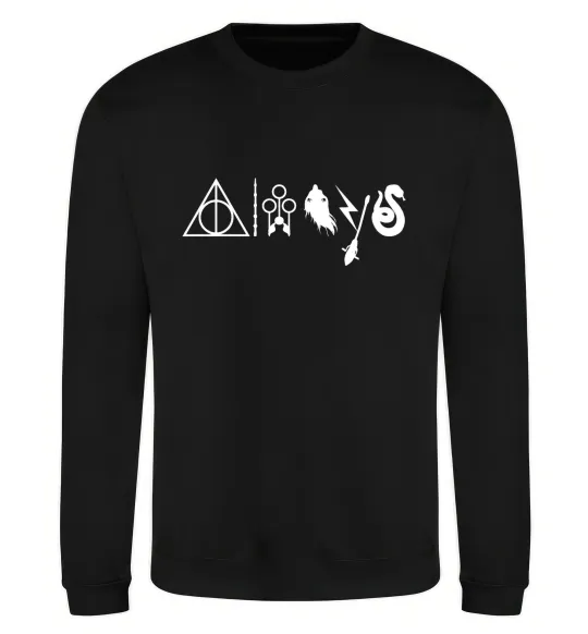Свитшот Always HP Черный фото