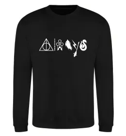 Свитшот Always HP Черный фото