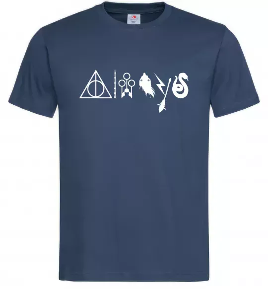 Мужская футболка Always HP Темно-синий фото