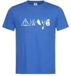 Мужская футболка Always HP Ярко-синий фото