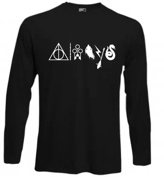 Лонгслів Always HP Чорний фото