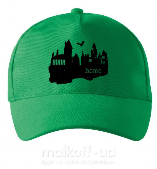 Кепка Hogwarts is like home Зелений фото