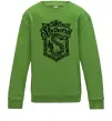 Детский Свитшот Slytherin logo Лаймовый Детский Свитшот Slytherin logo Лаймовый фото