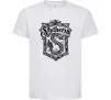 Детская футболка Slytherin logo Белый фото