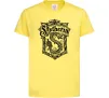 Детская футболка Slytherin logo Лимонный фото