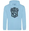 Чоловіча толстовка (худі) Slytherin logo Блакитний фото