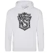 Женская толстовка (худи) Slytherin logo Серый меланж Женская толстовка (худи) Slytherin logo Серый меланж фото