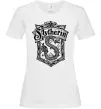 Женская футболка Slytherin logo Белый фото