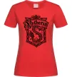 Женская футболка Slytherin logo Красный фото