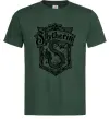 Мужская футболка Slytherin logo Темно-зеленый фото