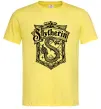 Мужская футболка Slytherin logo Лимонный фото