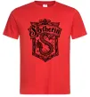 Мужская футболка Slytherin logo Красный фото