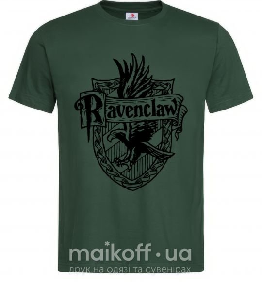 Мужская футболка Ravenclaw logo Темно-зеленый фото