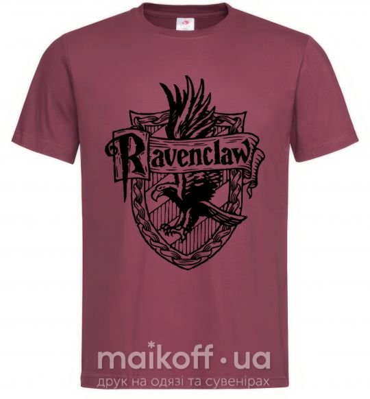 Чоловіча футболка Ravenclaw logo Бордовий фото