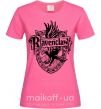 Женская футболка Ravenclaw logo Ярко-розовый фото