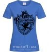 Жіноча футболка Ravenclaw logo Яскраво-синій фото