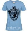 Жіноча футболка Ravenclaw logo Блакитний фото