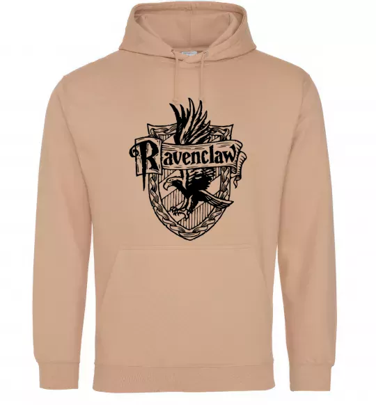 Жіноча толстовка (худі) Ravenclaw logo Пісочний фото