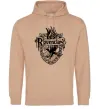 Жіноча толстовка (худі) Ravenclaw logo Пісочний фото