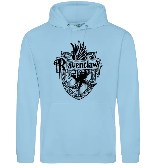 Жіноча толстовка (худі) Ravenclaw logo Блакитний фото