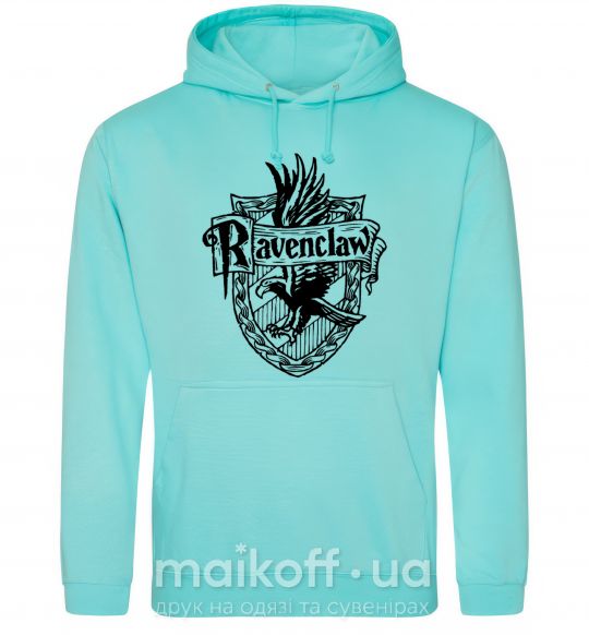 Женская толстовка (худи) Ravenclaw logo Мятный фото