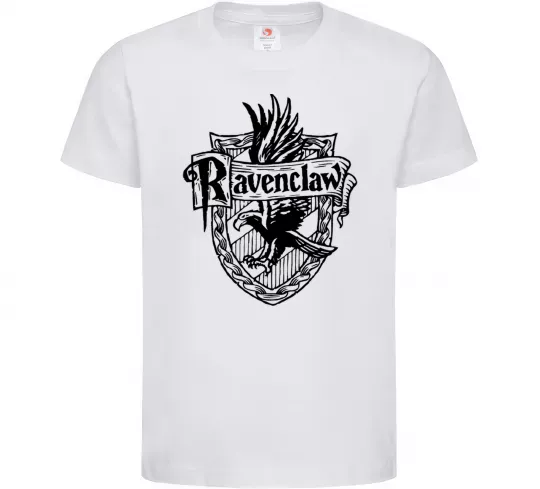 Детская футболка Ravenclaw logo Белый фото