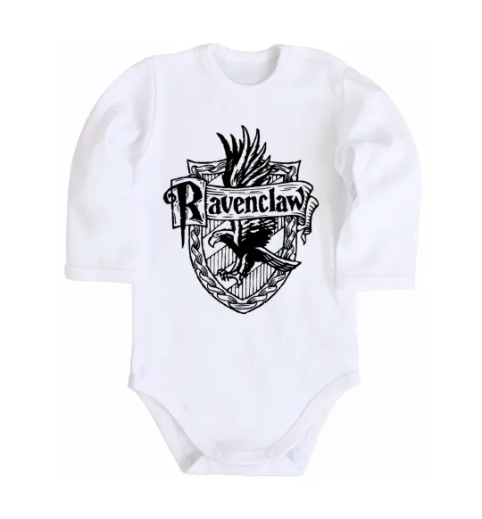 Дитячий бодік Ravenclaw logo Білий фото