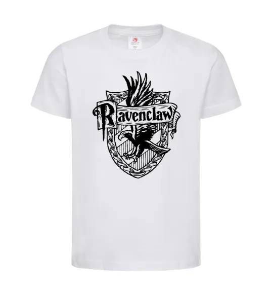 Детская футболка Ravenclaw logo Белый фото