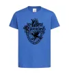 Детская футболка Ravenclaw logo Ярко-синий фото